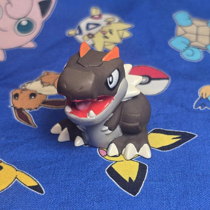 Pokemon Tyrunt Figure Finger Puppet 2014 Nintendo PVC Bandai Japan USA Seller