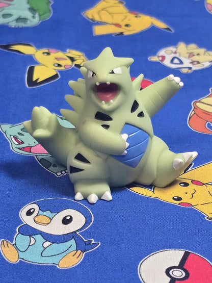 Pokemon Tyranitar Figure Finger Puppet 2007 Nintendo Bandai PVC Japan USA Seller