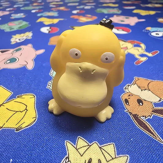 Pokemon Psyduck Figure Finger Puppet 1996 Nintendo PVC Bandai Vintage USA Seller