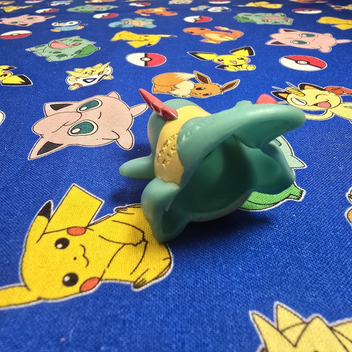 Pokemon Crocnaw Figure Finger Puppet 2001 Nintendo Bandai Vintage PVC Japan USA