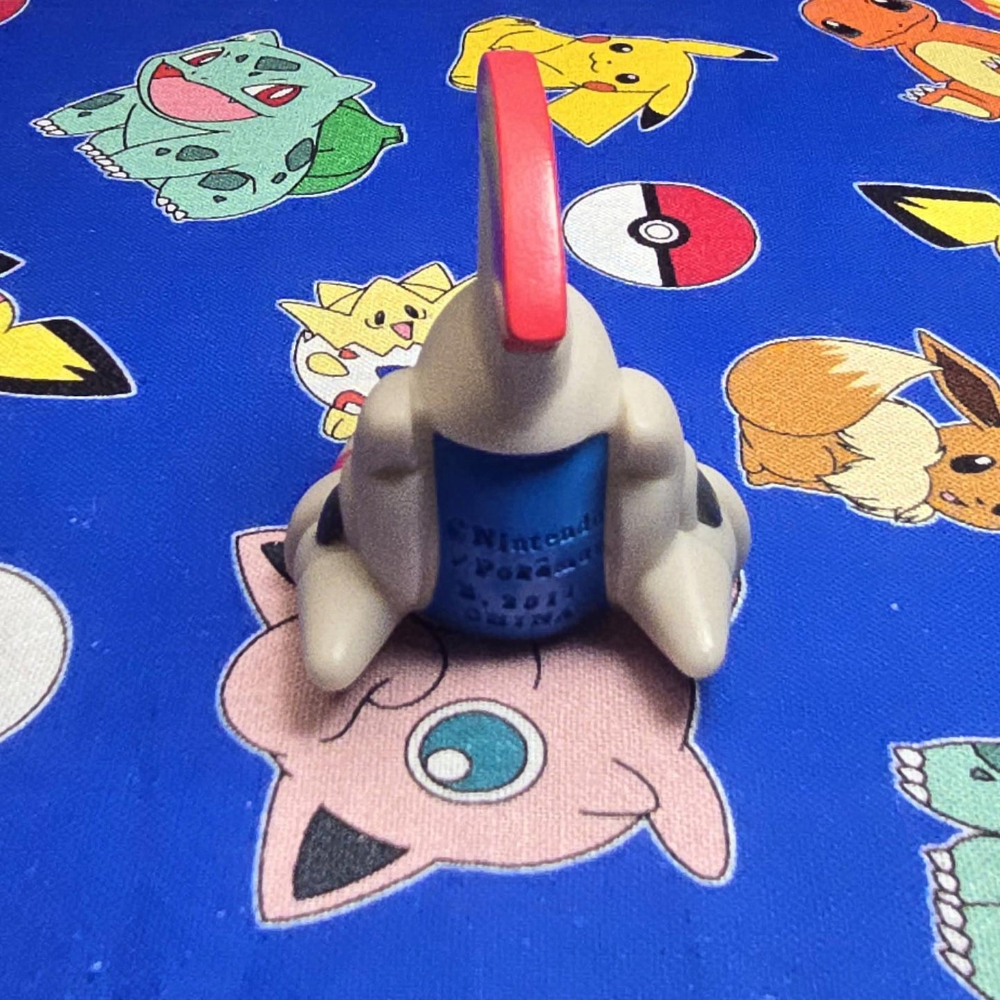 Pokemon Escavalier Figure Finger Puppet 2011 Nintendo Bandai PVC Japan US Seller