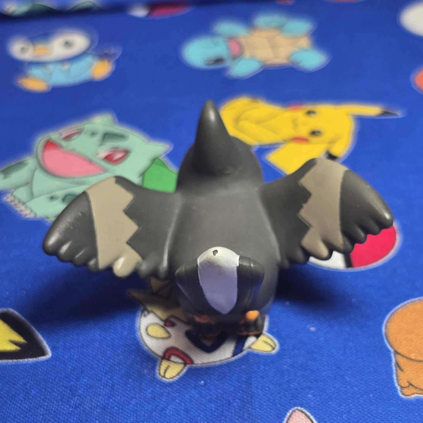Pokemon Staravia Figure Finger Puppet 2008 Nintendo Bandai PVC Japan US Seller