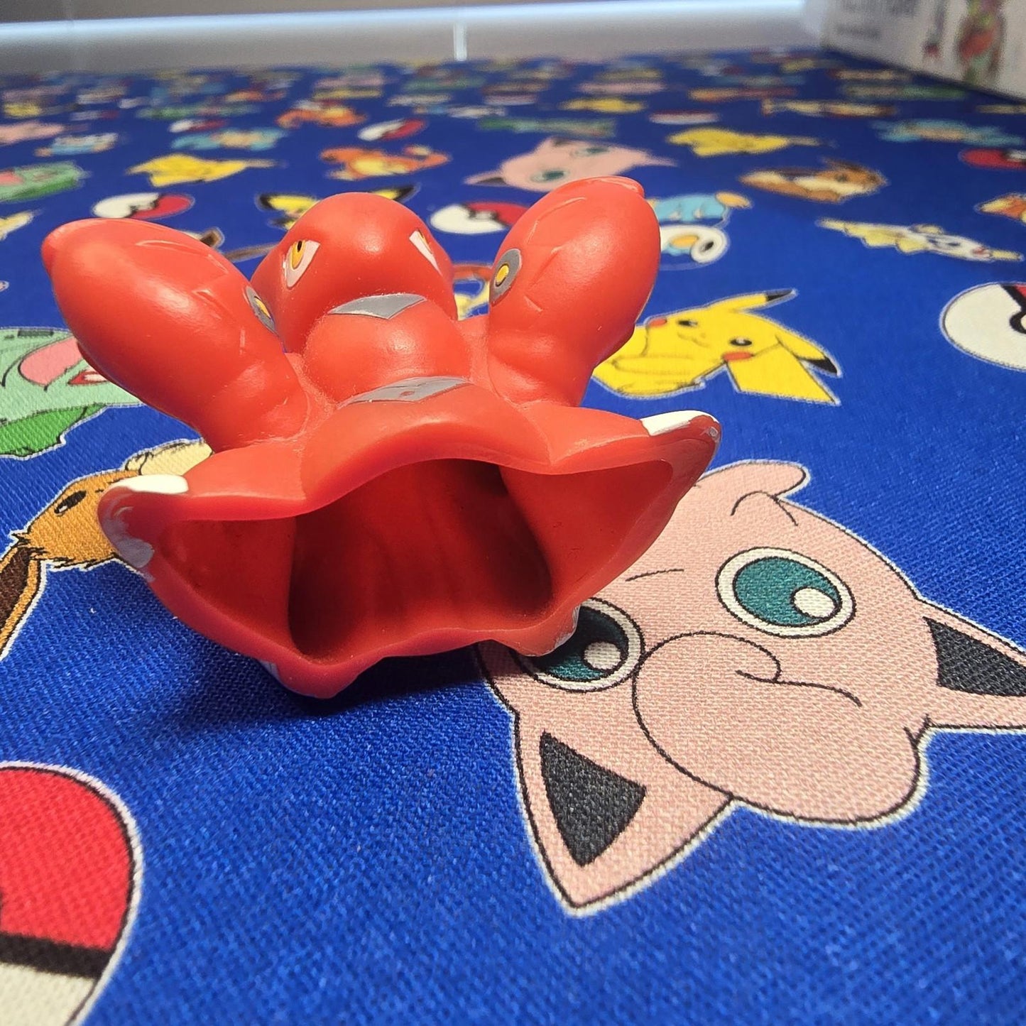 Pokemon Scizor Figure Finger Puppet 2008 Nintendo Bandai PVC Vintage Japan US