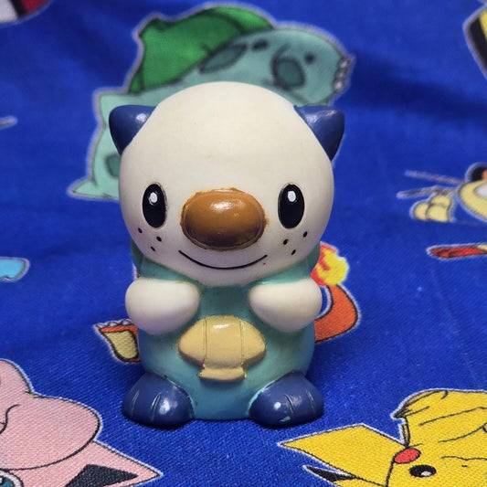 Pokemon Oshawott Figure Finger Puppet 2013 Nintendo Bandai PVC Japan USA Seller