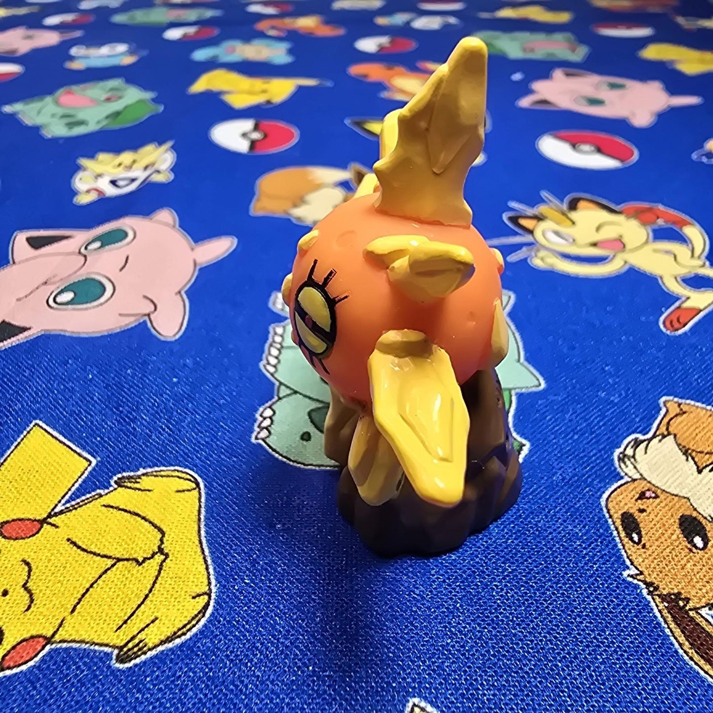 Pokemon Solrock Figure Finger Puppet 2005 Nintendo Bandai PVC Vintage Japan USA