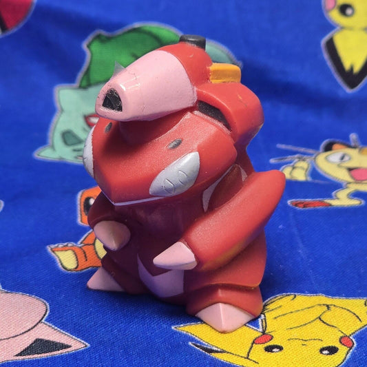Pokemon Shiny Genesect Metallic Figure Finger Puppet 2012 Nintendo Bandai Japan