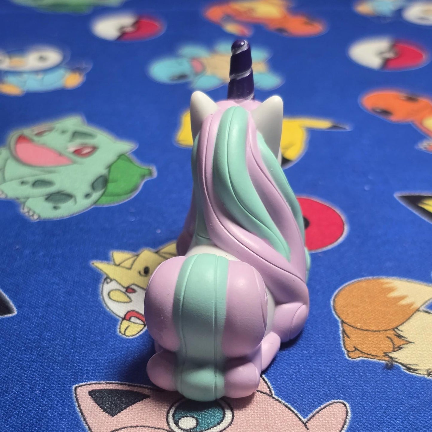 Pokemon Galar Rapidash Figure Finger Puppet 2022 Nintendo Bandai PVC Japan USA