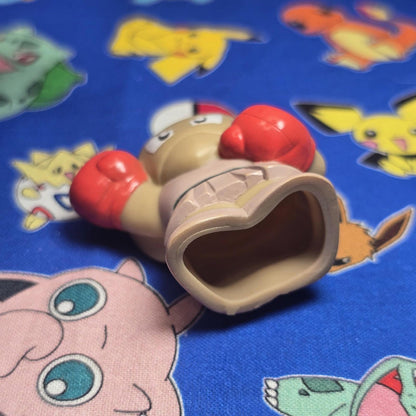 Pokemon Hitmonchan Figure Finger Puppet 2004 Nintendo Bandai Vintage Japan USA