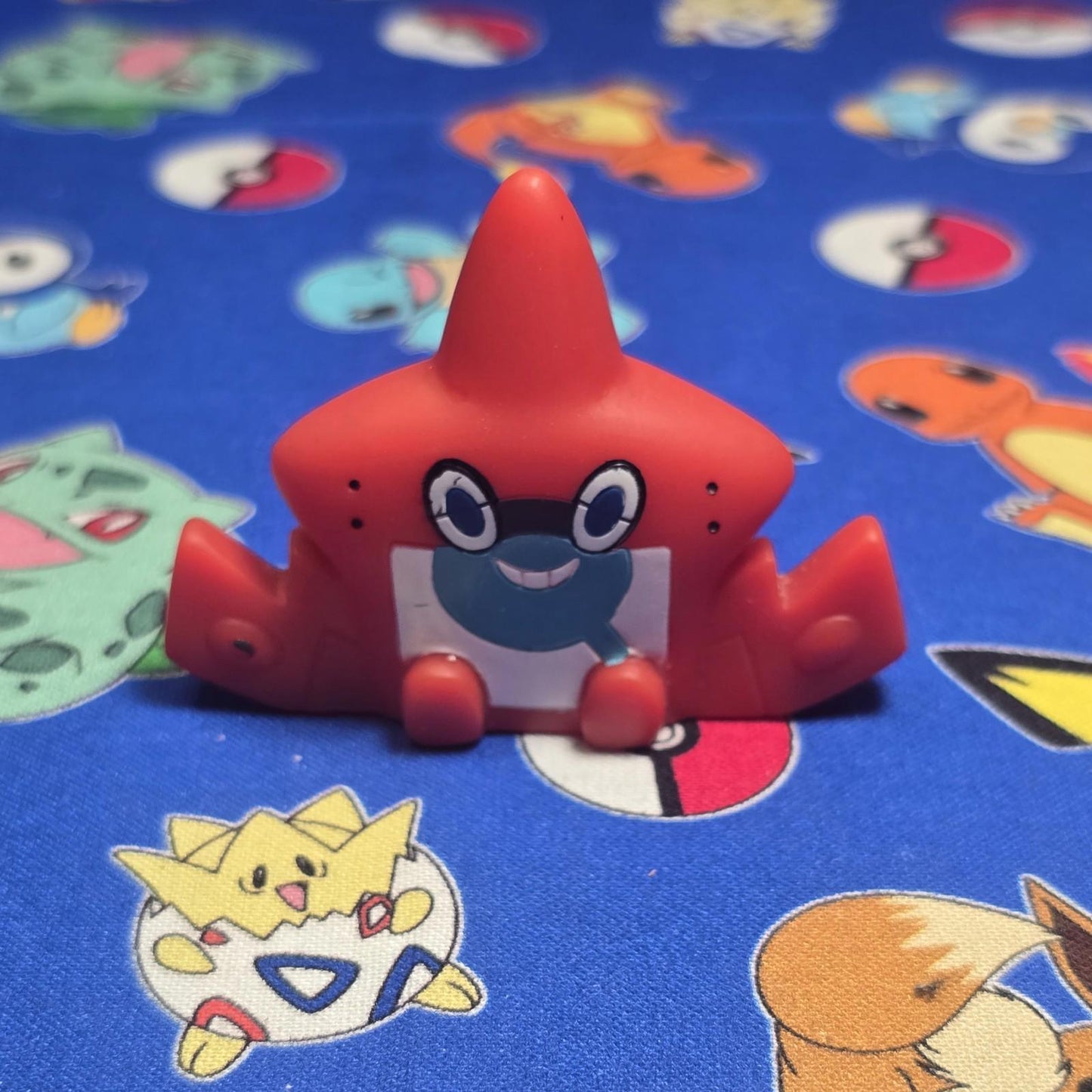 Pokemon Rotom Pokedex Figure Finger Puppet B 2020 Nintendo Bandai PVC Japan USA