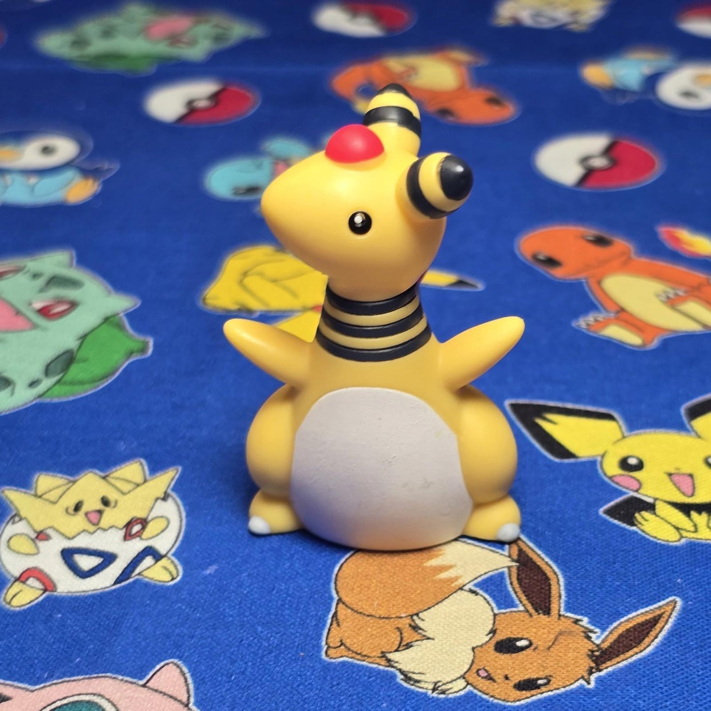 Pokemon Ampharos Figure Finger Puppet 2022 Nintendo Bandai PVC Japan USA Seller