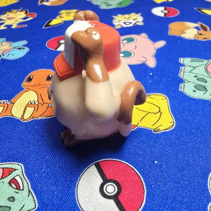 Pokemon Ash Mankey Figure Finger Puppet 1999 Nintendo Bandai Vintage Japan USA