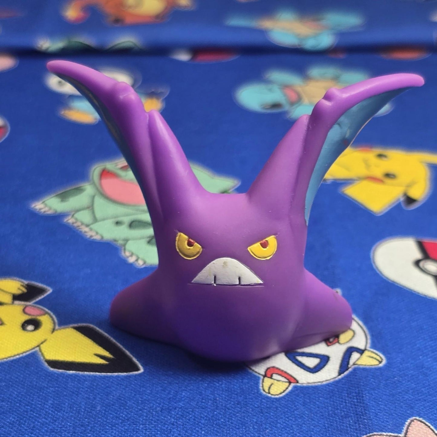 Pokemon Crobat Figure Finger Puppet 2000 Nintendo Bandai Vintage PVC Japan USA