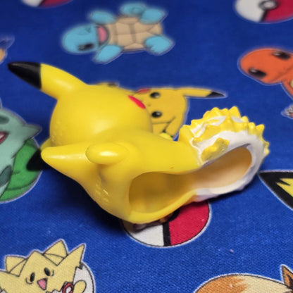 Pokemon Pikachu Attack Figure Finger Puppet 2011 Nintendo Bandai Japan US Seller