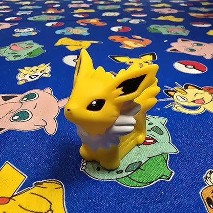 Pokemon Jolteon Figure Finger Puppet 2009 Nintendo Bandai PVC Japan US Seller