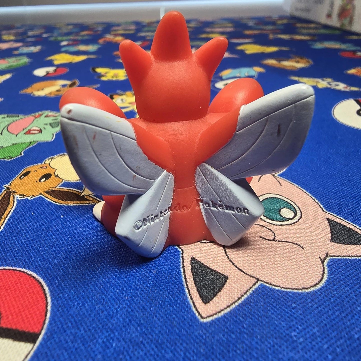 Pokemon Scizor Figure Finger Puppet 2008 Nintendo Bandai PVC Vintage Japan US