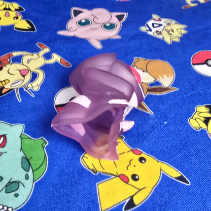 Pokemon Genesect Clear Figure Finger Puppet 2012 Nintendo Bandai Japan US Seller