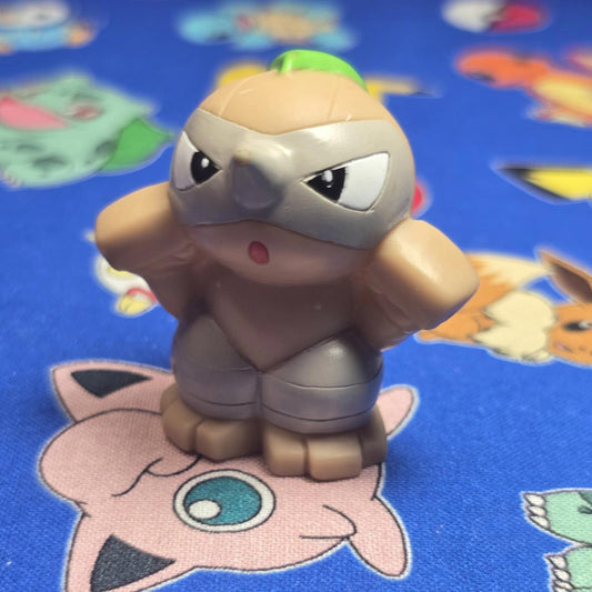 Pokemon Nuzleaf Figure Finger Puppet 2004 Nintendo Bandai PVC Vintage Japan USA