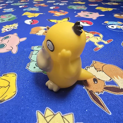Pokemon Psyduck Dark Figure Finger Puppet 1996 Nintendo PVC Bandai Vintage USA