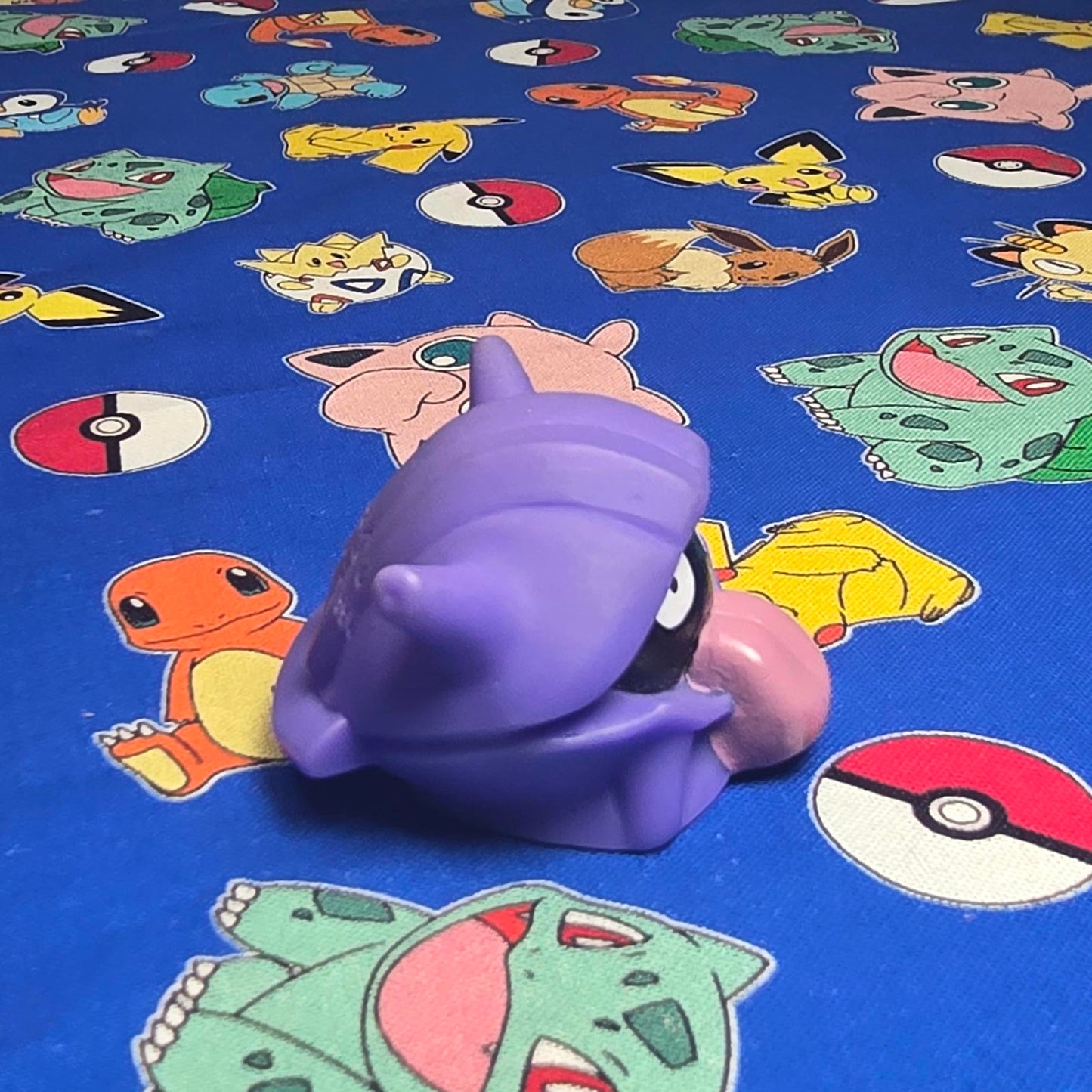 Pokemon Shellder Figure Finger Puppet 1996 Nintendo Bandai PVC Vintage Japan USA