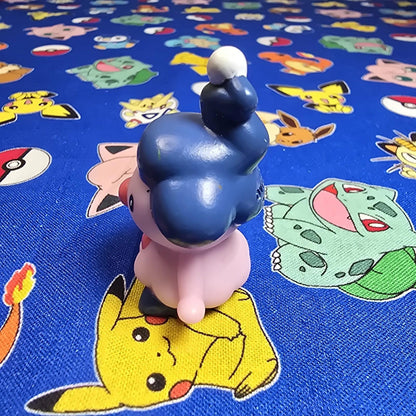 Pokemon Mime Jr Figure Finger Puppet 2008 Nintendo Bandai PVC Vintage Japan USA