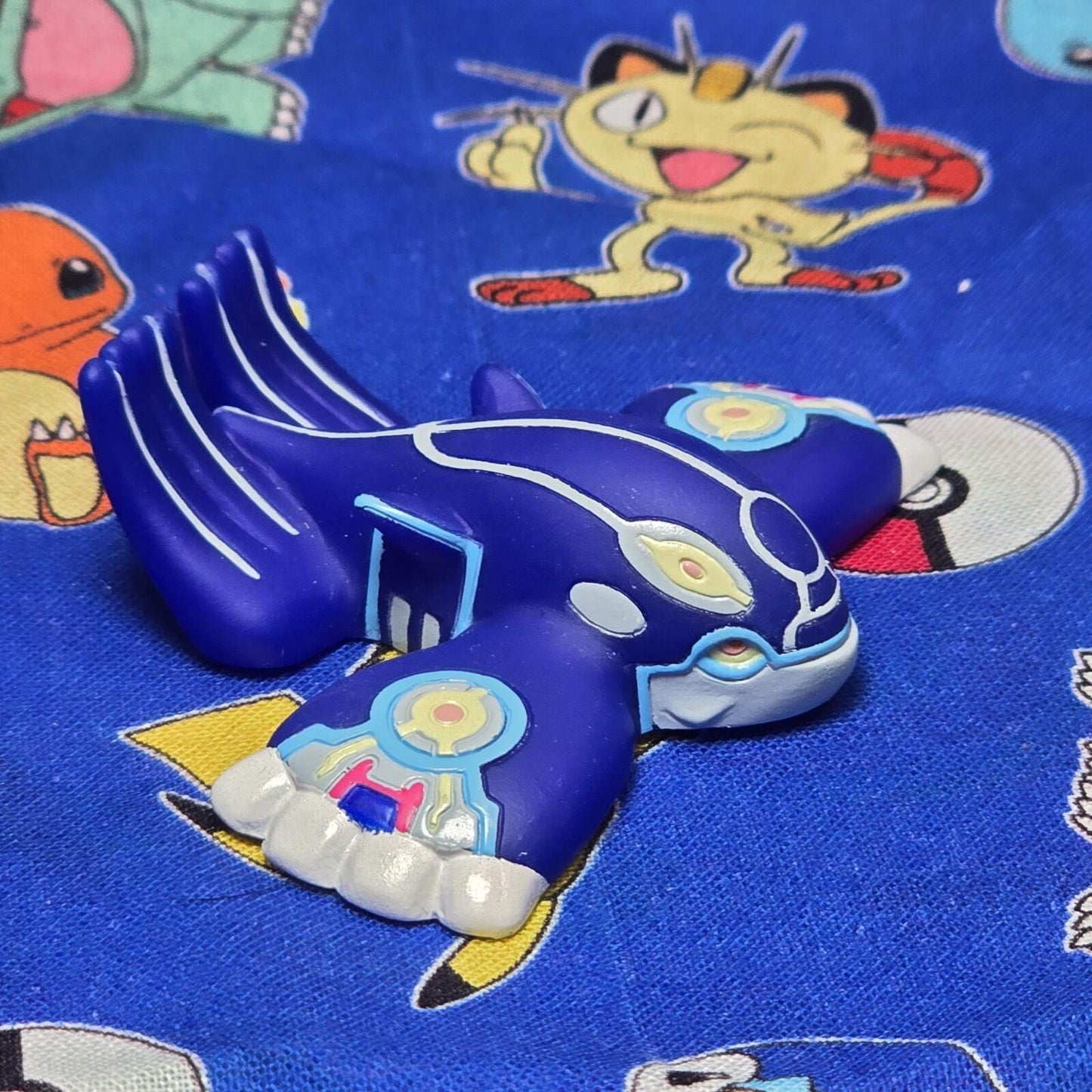 Pokemon Primal Kyogre Figure Finger Puppet 2014 Nintendo Bandai Japan USA Seller