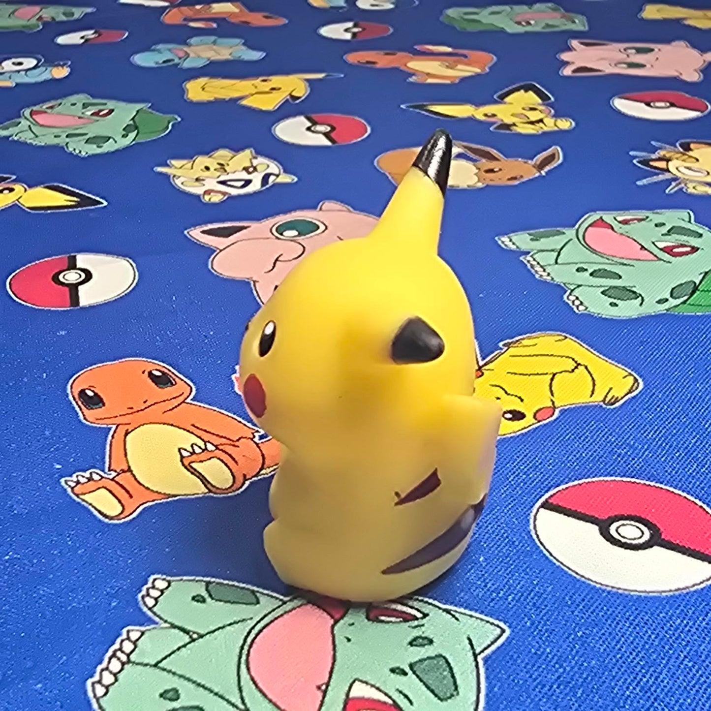 Pokemon Pikachu Figure Finger Puppet 1998 Nintendo Bandai PVC Vintage Japan USA