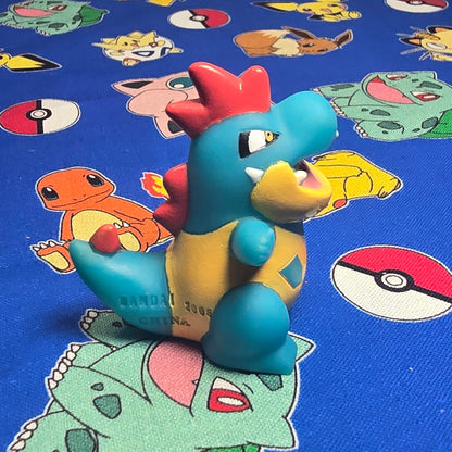 Pokemon Crocnaw Figure Finger Puppets 2008 Nintendo Bandai PVC Japan USA Seller