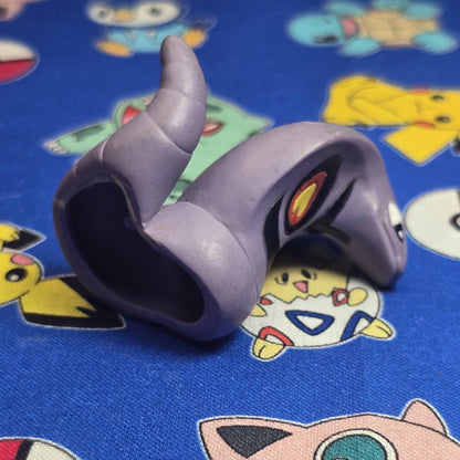 Pokemon Arbok Figure Finger Puppet 1996 Nintendo Bandai Vintage PVC Japan USA
