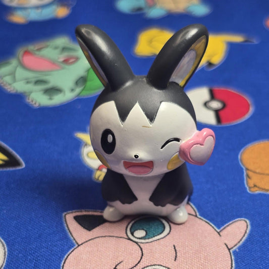 Pokemon Emolga Figure Finger Puppet 2011 Nintendo Bandai PVC Japan USA Seller