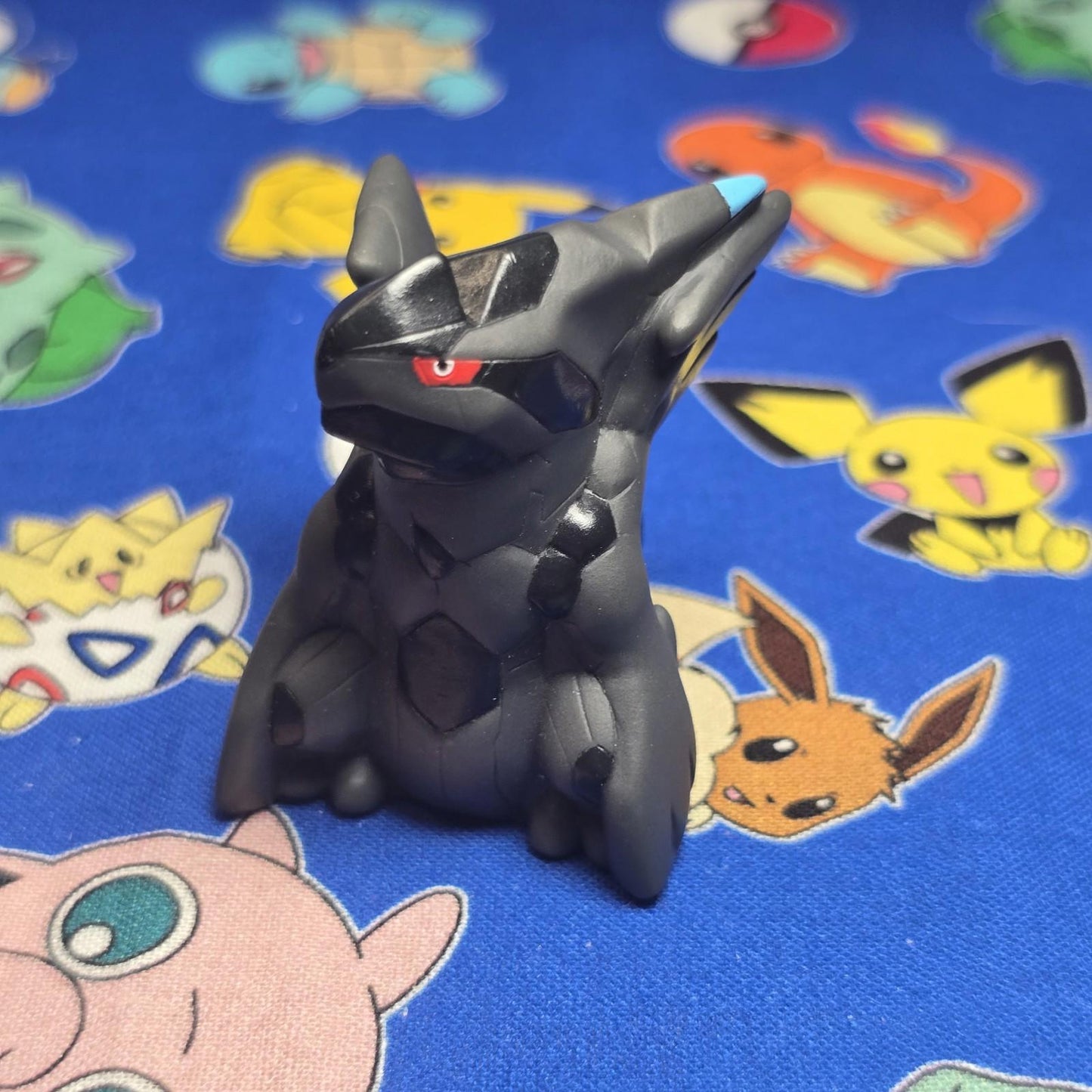Pokemon Zekrom Figure Finger Puppet 2012 Nintendo Bandai PVC Japan USA Seller