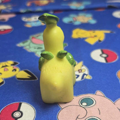 Pokemon Bayleef Figure Finger Puppet 2001 Nintendo Bandai Vintage PVC Japan US