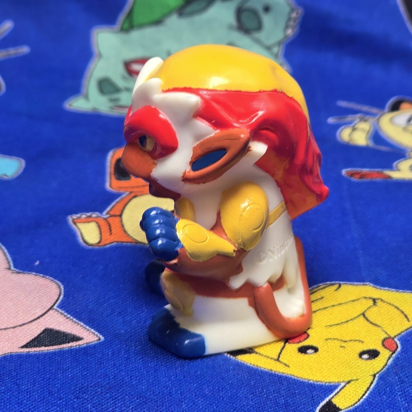 Pokemon Infernape Figure Finger Puppet 2010 Nintendo Bandai PVC Japan USA Seller