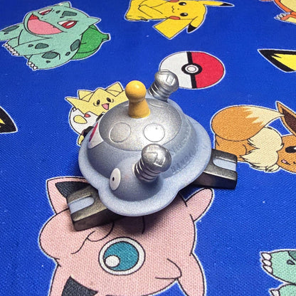Pokemon Magnezone Metallic Figure Finger Puppet 2008 Nintendo Bandai Japan USA