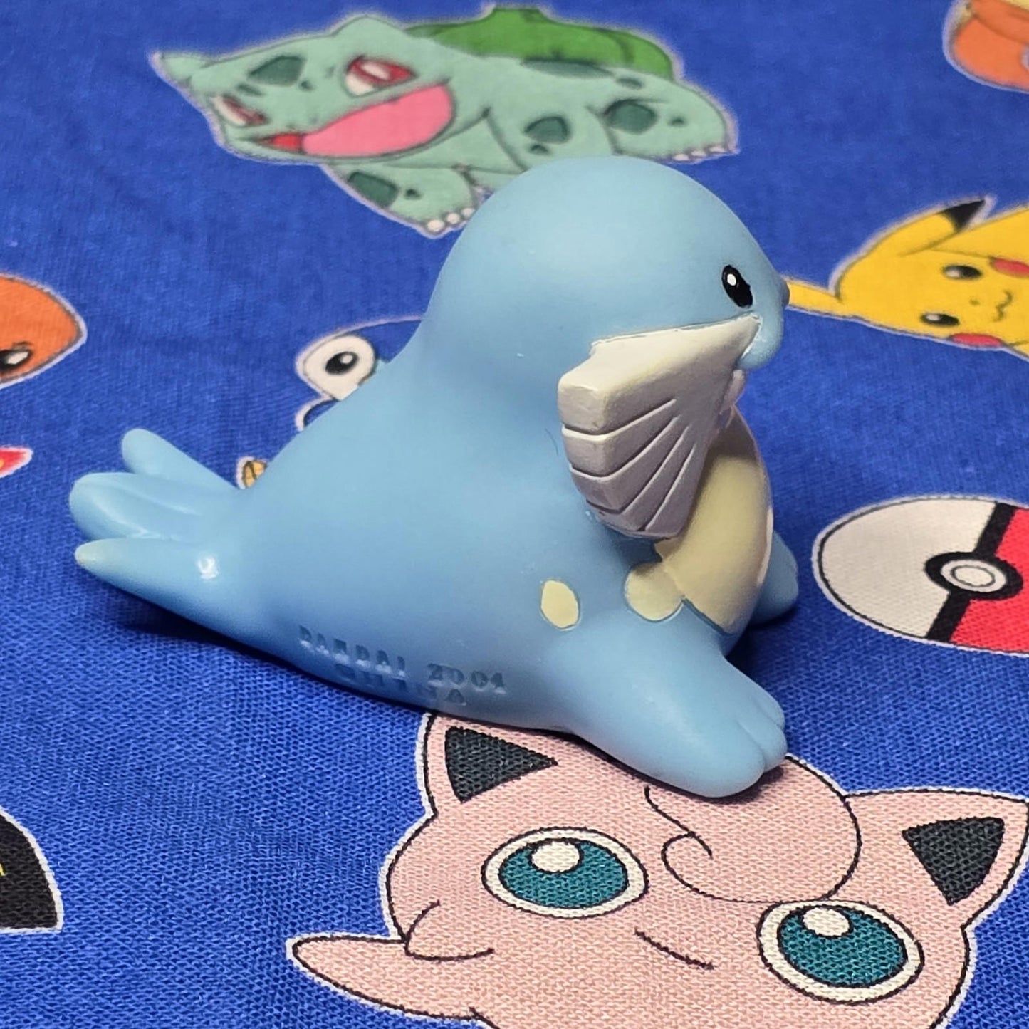 Pokemon Sealeo Figure Finger Puppet 2004 Nintendo Bandai Vintage PVC Japan USA