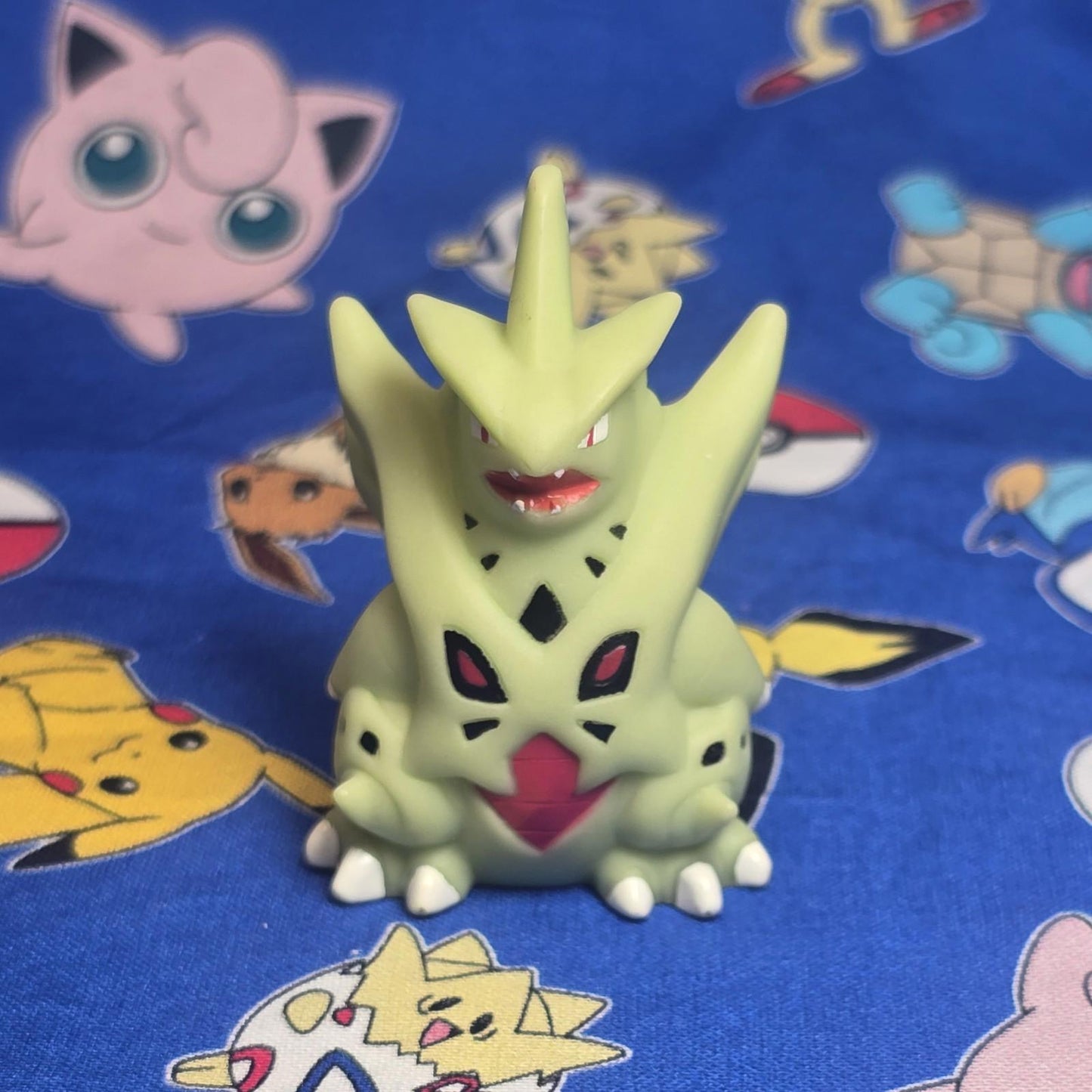 Pokemon Mega Tyranitar Figure Finger Puppet 2014 Nintendo Bandai Japan US Seller