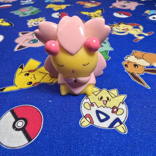 Pokemon Cherrim Figure Finger Puppet 2009 Nintendo Bandai PVC Japan USA Seller