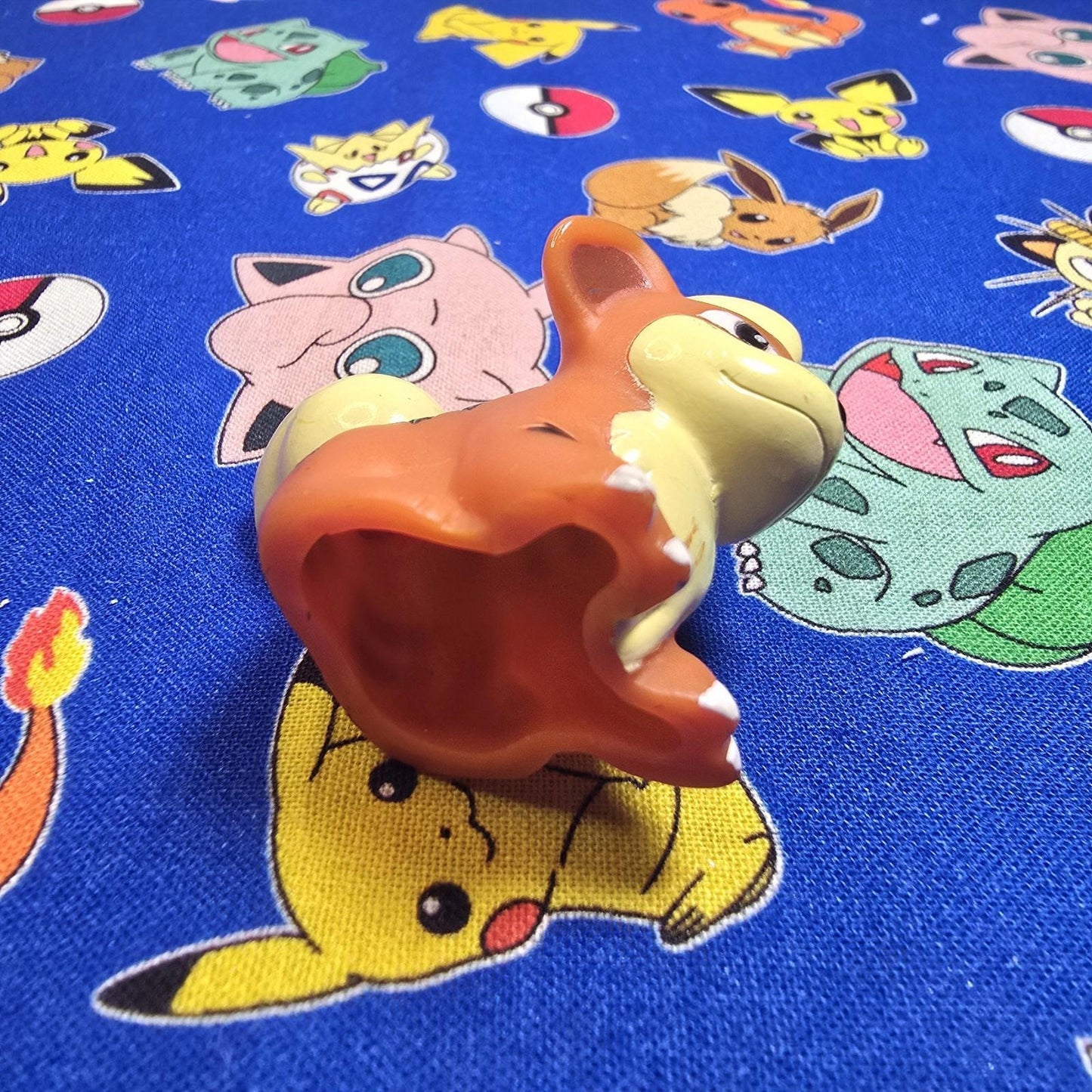 Pokemon Growlithe Figure Finger Puppet 2012 Nintendo Bandai PVC Japan USA Seller