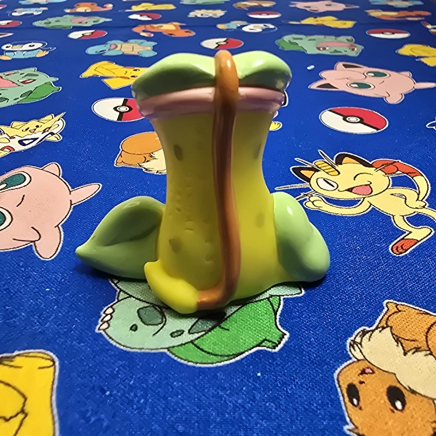 Pokemon Victreebel Pink Figure Finger Puppet 1997 Bandai Nintendo PVC Vintage US