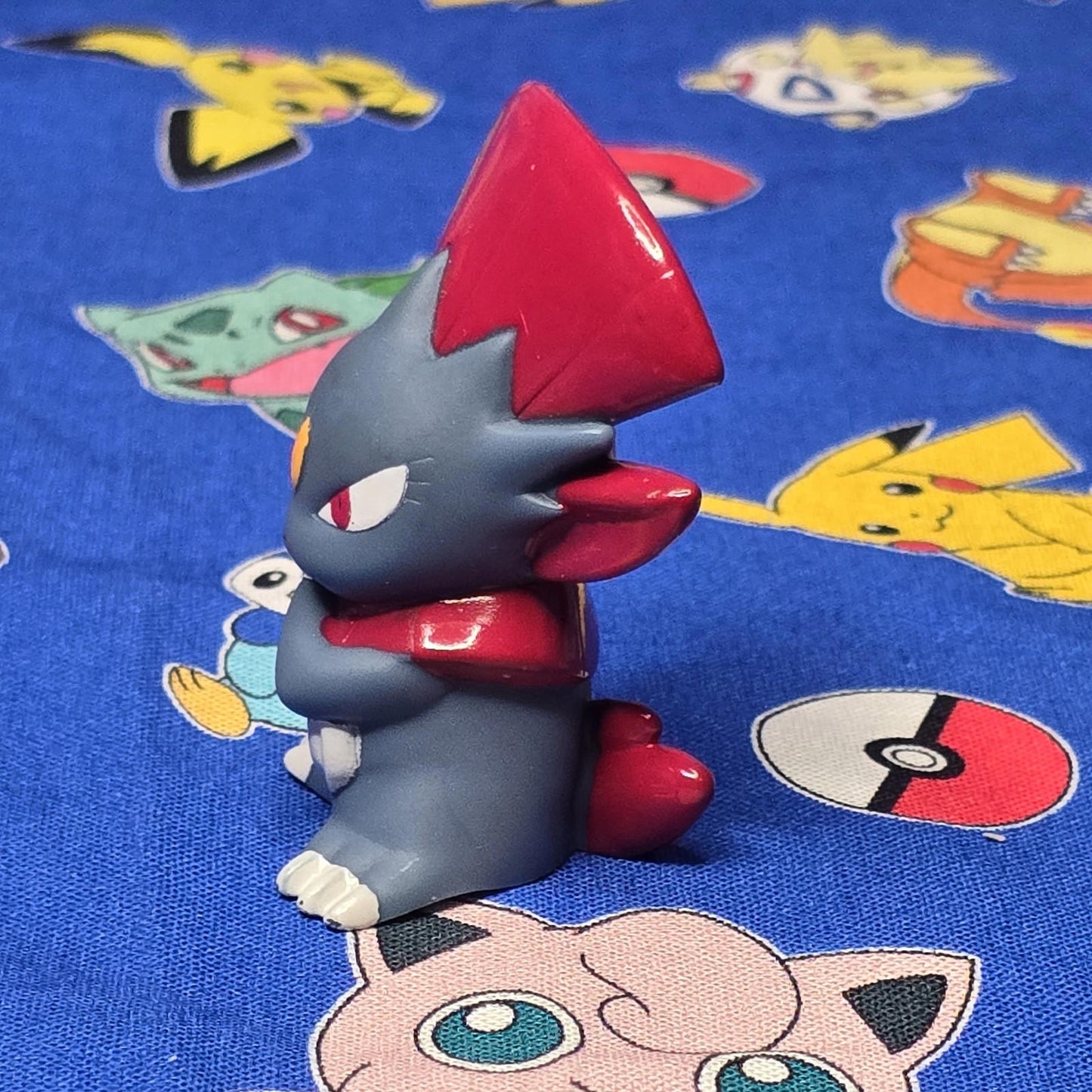 Pokemon Weavile Figure Finger Puppet 2006 Nintendo Bandai PVC Japan USA Seller