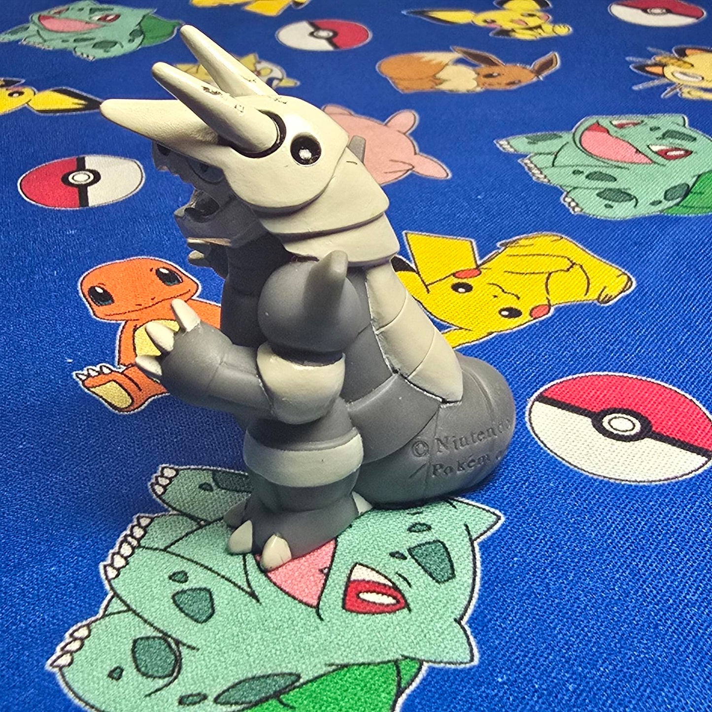 Pokemon Aggron Figure Finger Puppet 2005 Nintendo Bandai PVC Japan USA Seller