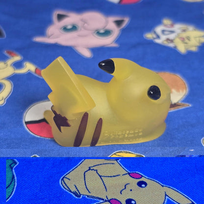 Pokemon Pikachu Clear Figure Finger Puppet 2014 Nintendo Bandai Japan USA Seller