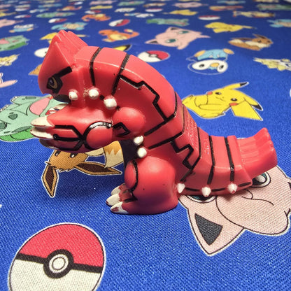 Pokemon Groudon Figure Finger Puppet 2003 Nintendo Bandai PVC Japan US Seller