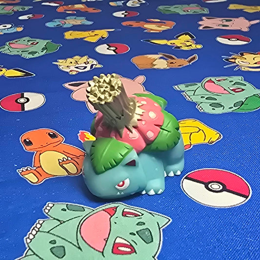 Pokemon Venusaur Figure Finger Puppet 2006 Nintendo Bandai PVC Japan USA Seller