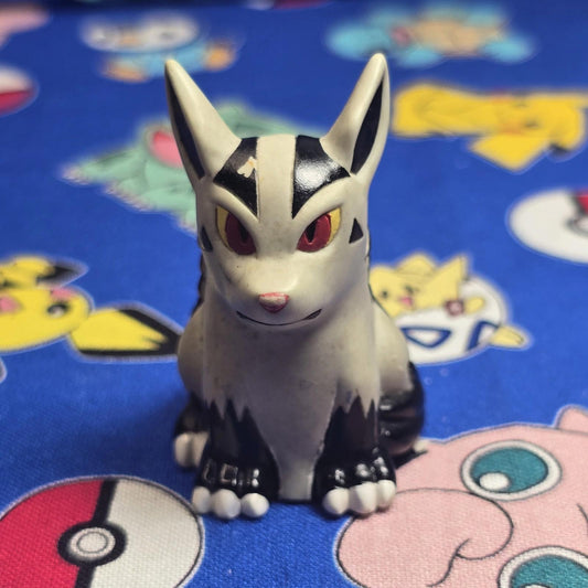 Pokemon Mightyena Figure Finger Puppet 2003 Nintendo Tomy PVC Japan US Seller