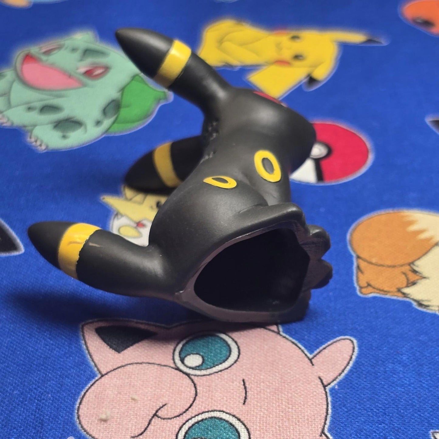 Pokemon Umbreon Figure Finger Puppet 2007 Nintendo Bandai PVC Japan USA Seller