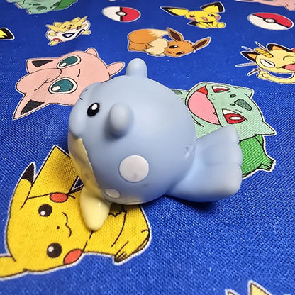 Pokemon Spheal Figure Finger Puppet 2005 Nintendo Bandai Vintage PVC Japan USA