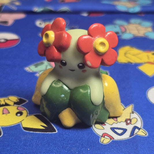 Pokemon Bellossom Figure Finger Puppet 1999 Nintendo Bandai PVC Vintage Japan US