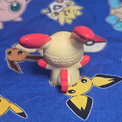 Pokemon Plusle Figure Finger Puppet 2004 Nintendo Tomy PVC Japan USA Seller Toy