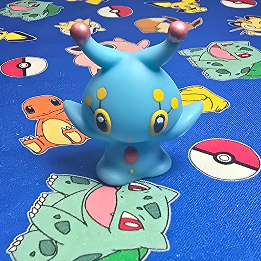 Pokemon Manaphy Female Figure Finger Puppet 2006 Nintendo PVC Bandai Japan USA