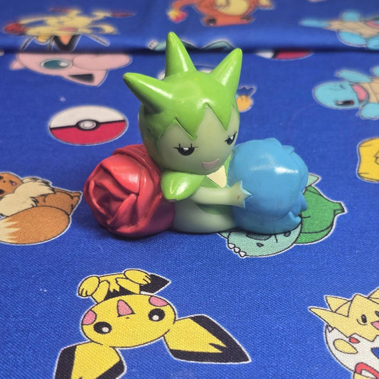 Pokemon Roselia Figure Finger Puppet 2006 Nintendo PVC Japan Bandai USA Seller